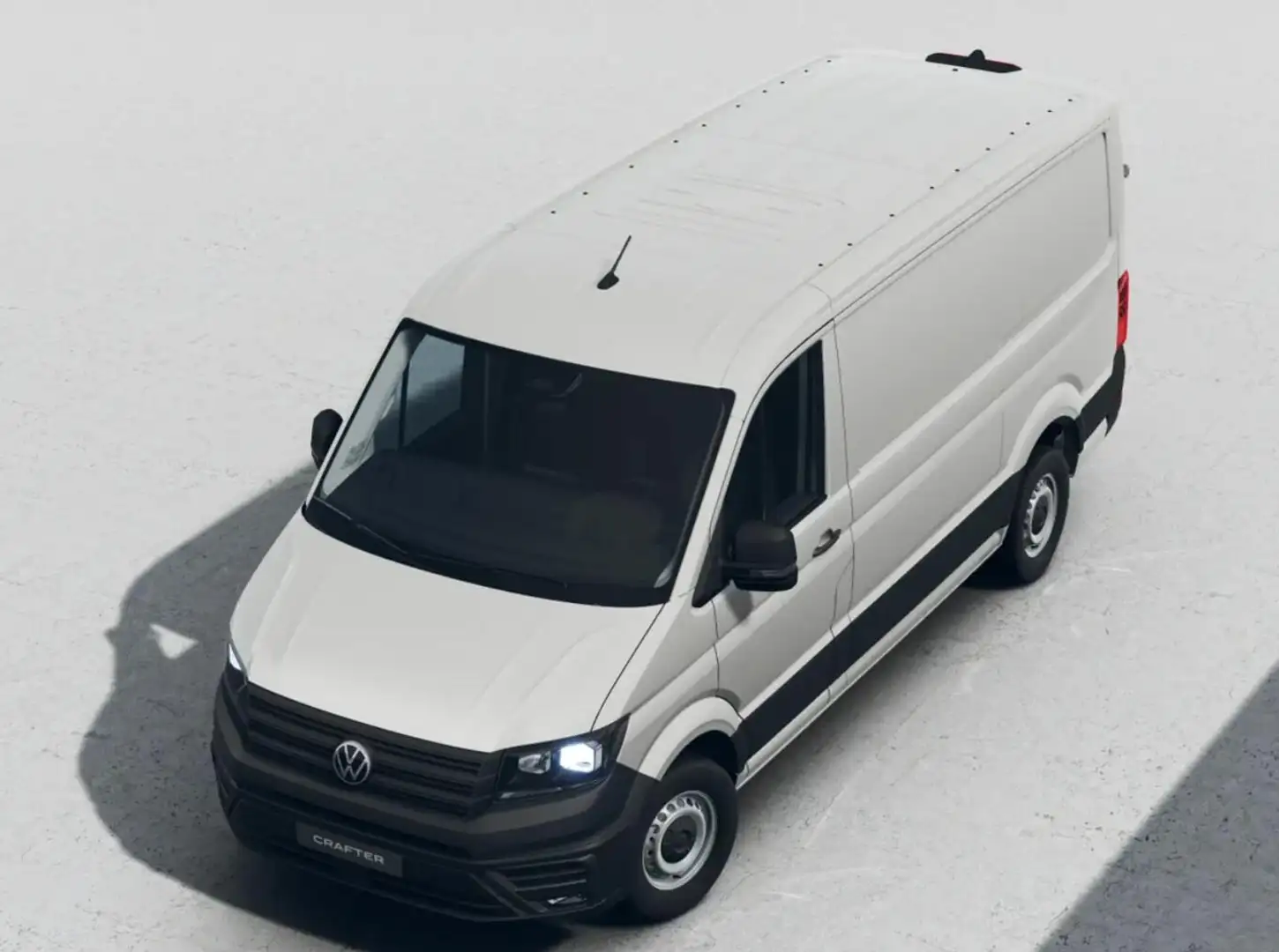 Volkswagen Crafter 35 AT8 L3H2 4M AHK Kam Temp 2xPDC AppCon 130 kW... Weiß - 2