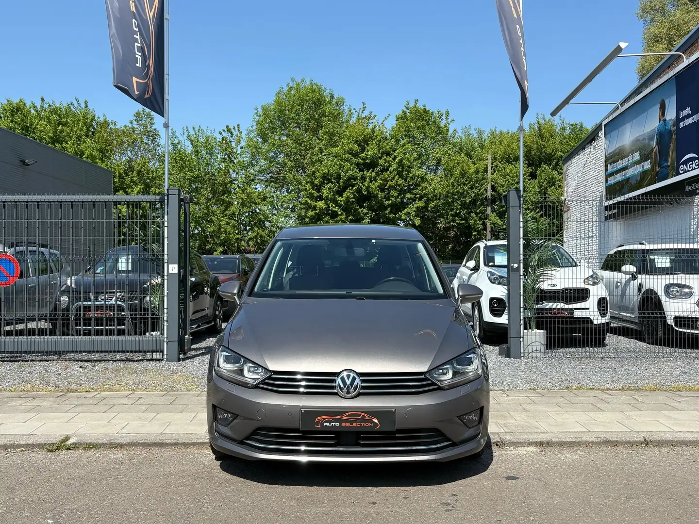 Volkswagen Golf Sportsvan 1.4 TSI-DSG-NAVI-EURO6-SIEGE MASSANT-CRUIS CONTROL Gris - 2