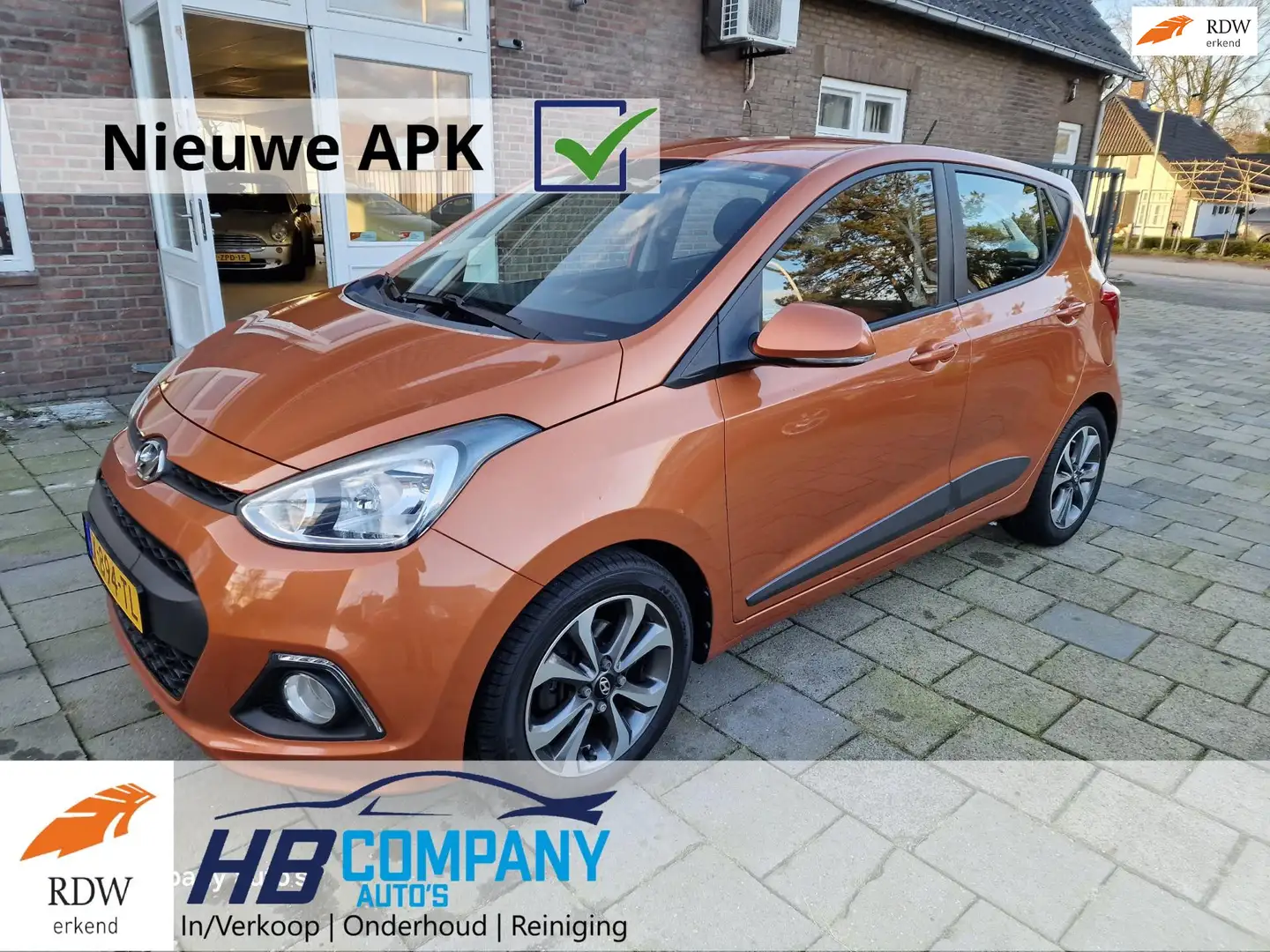 Hyundai i10 1.0i i-Motion Comfort | Stoelverwarming | Nw APK | Oranje - 1