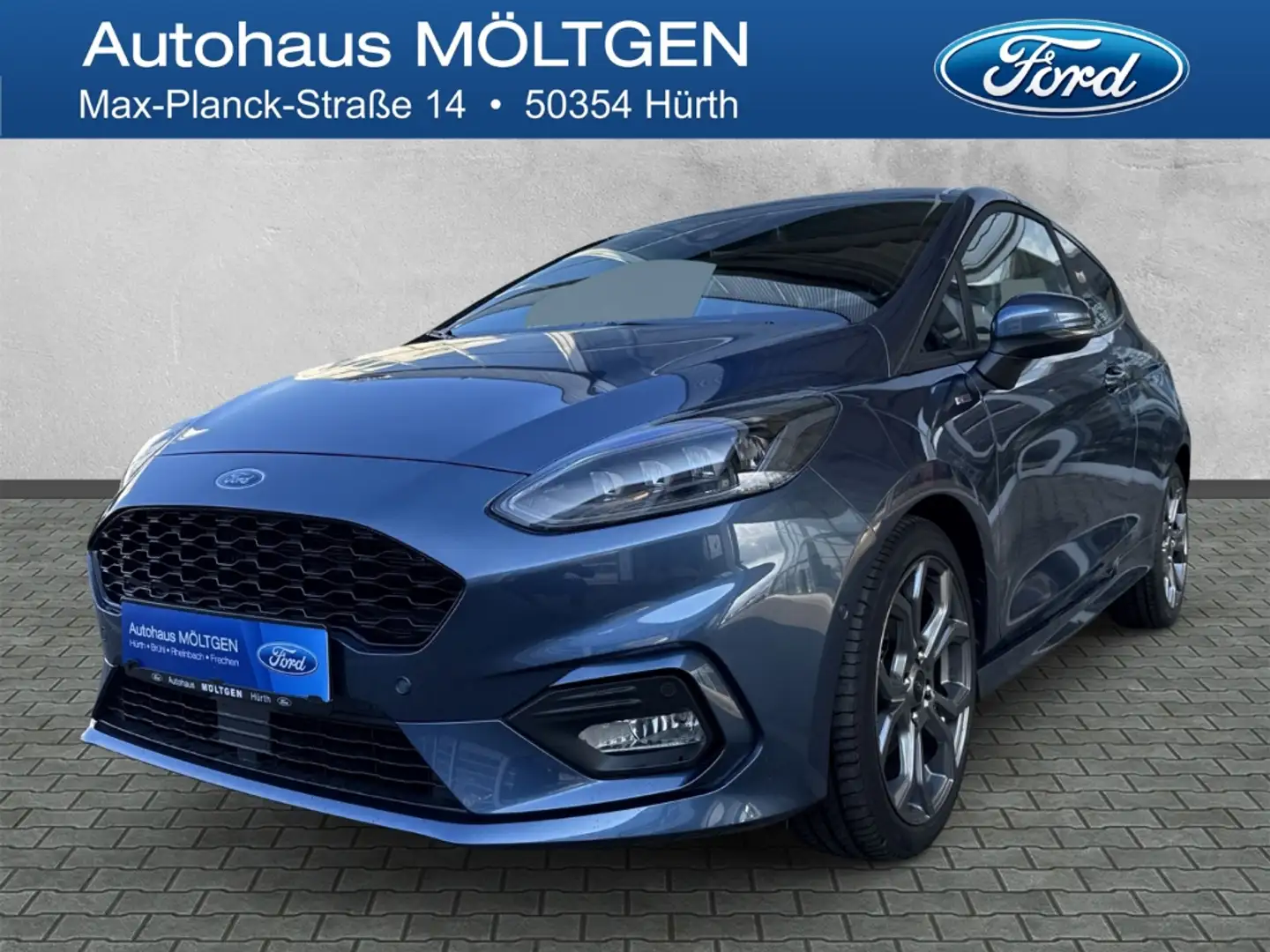 Ford Fiesta ST-Line 1.0 EcoBoost M-Hybrid, Winterpaket Blau - 1