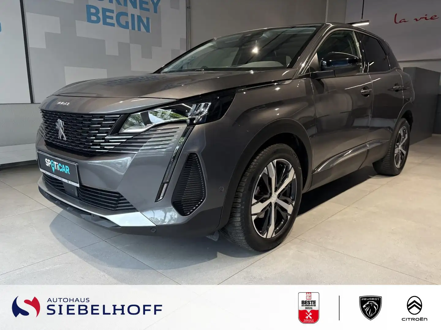 Peugeot 3008 Allure PureTech 130 EAT8 *GripControl* Grau - 2
