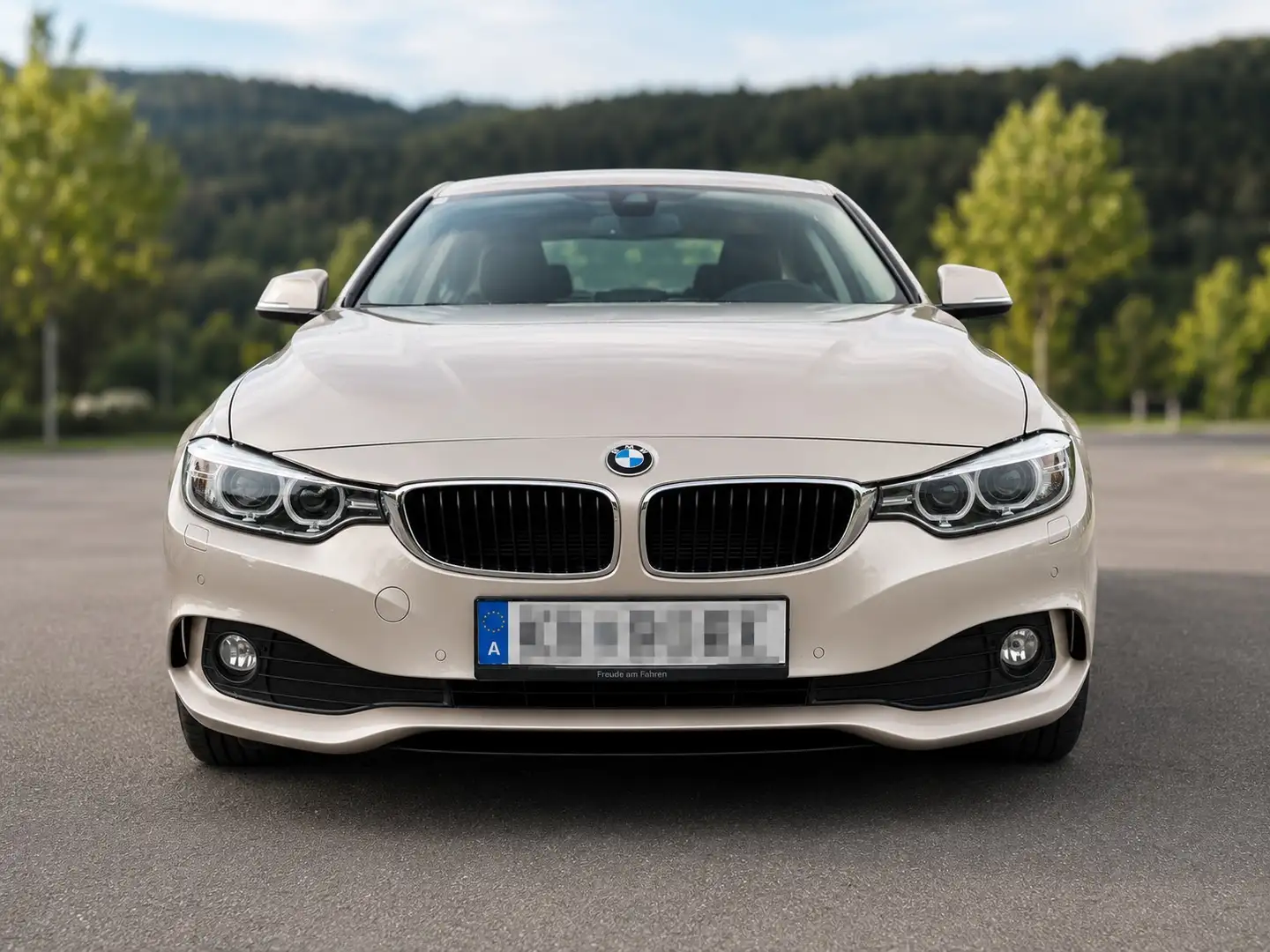 BMW 420 420d xDrive Coupe Aut. Silber - 1