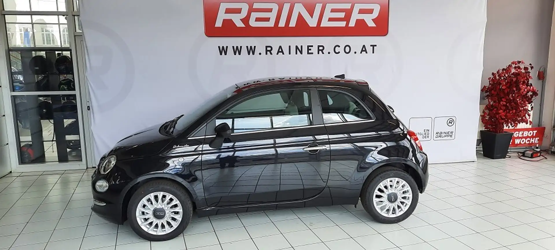 Fiat 500 FireFly Hybrid 70 Dolcevita Schwarz - 2