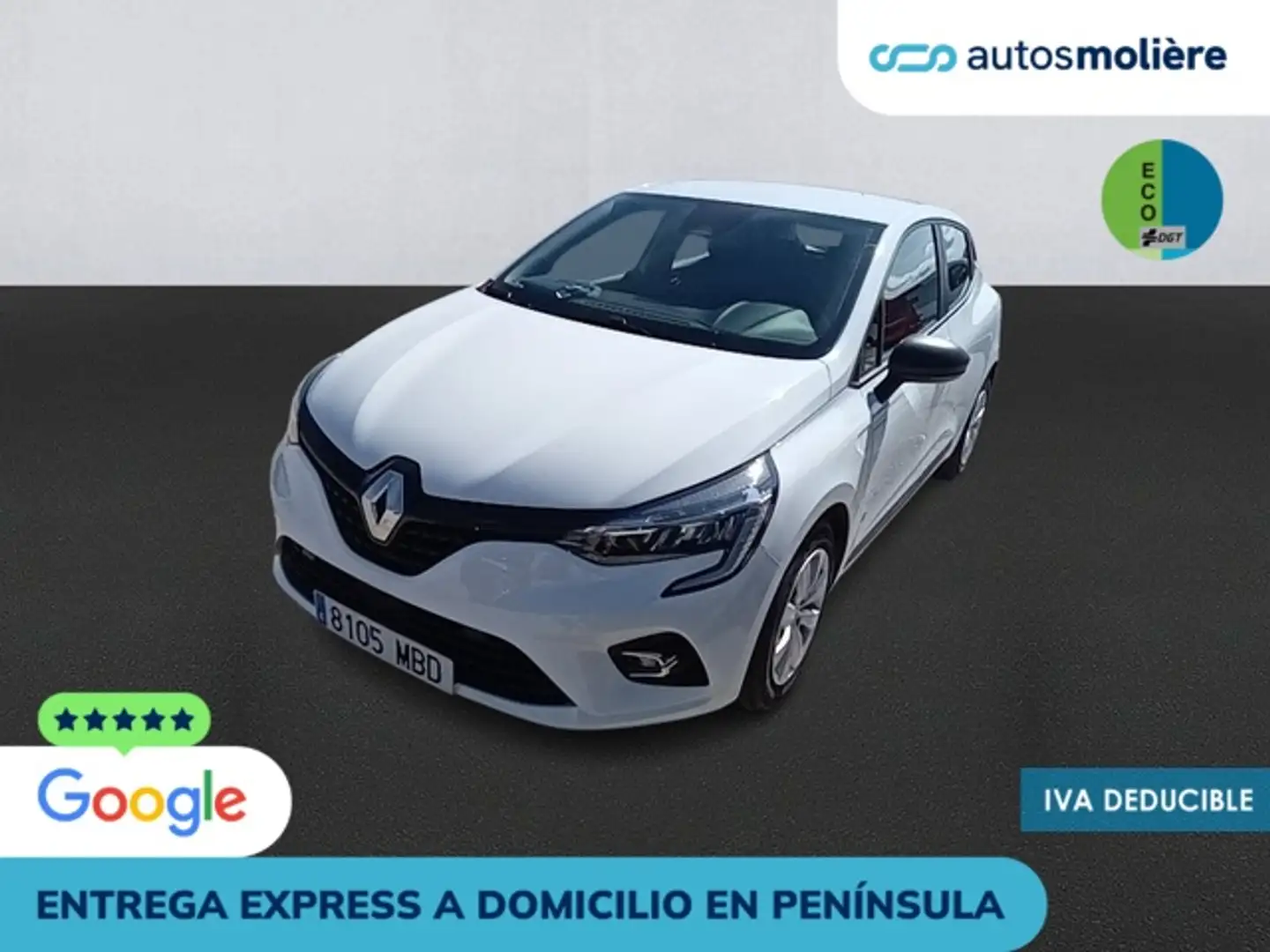 Renault Clio TCe GLP Business 73kW Blanco - 1