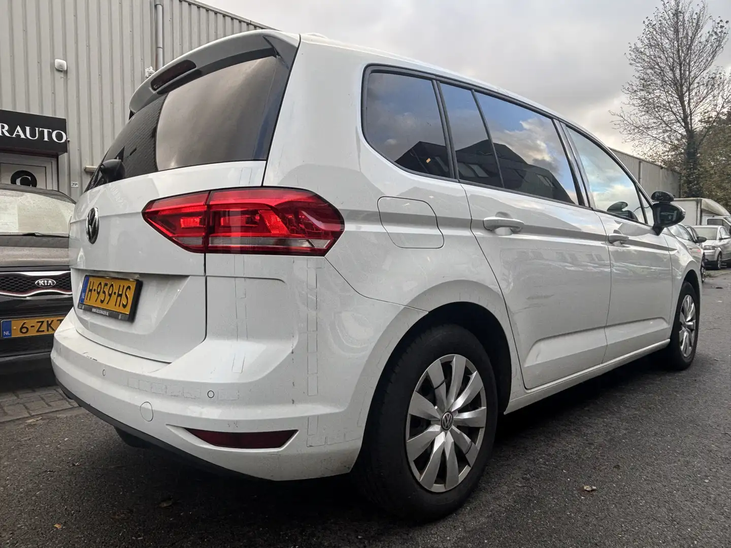 Volkswagen Touran 2.0 TDI AUTOMAAT / HONDENWAGEN Blanc - 2