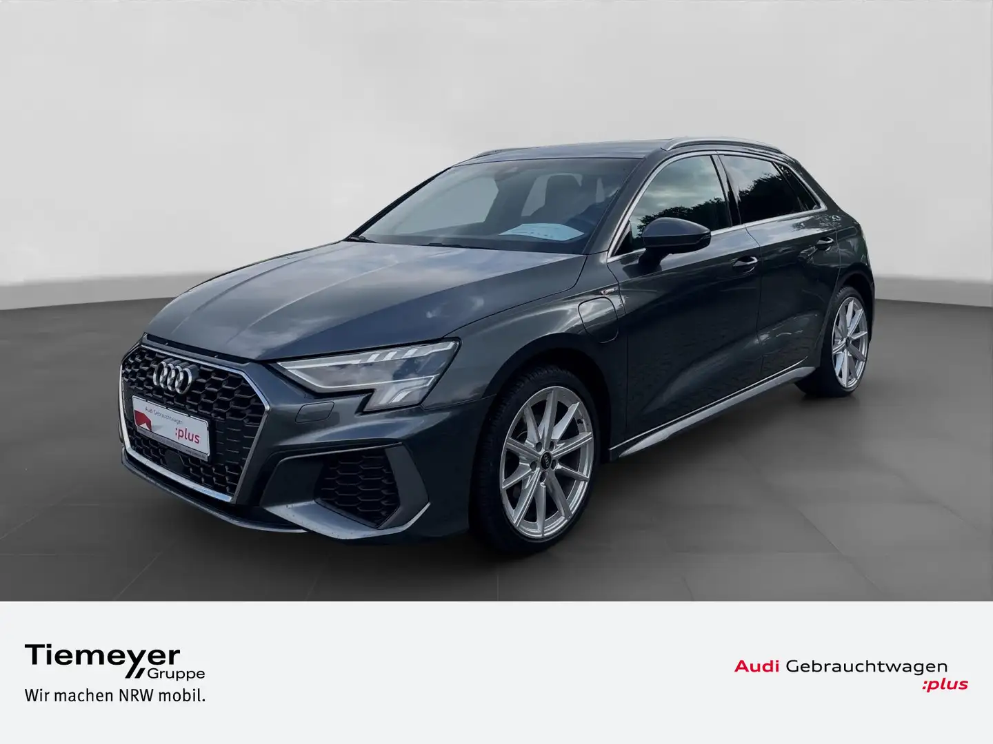 Audi A3 40 TFSI e S LINE B&O LED LM18 KAMER Grau - 1