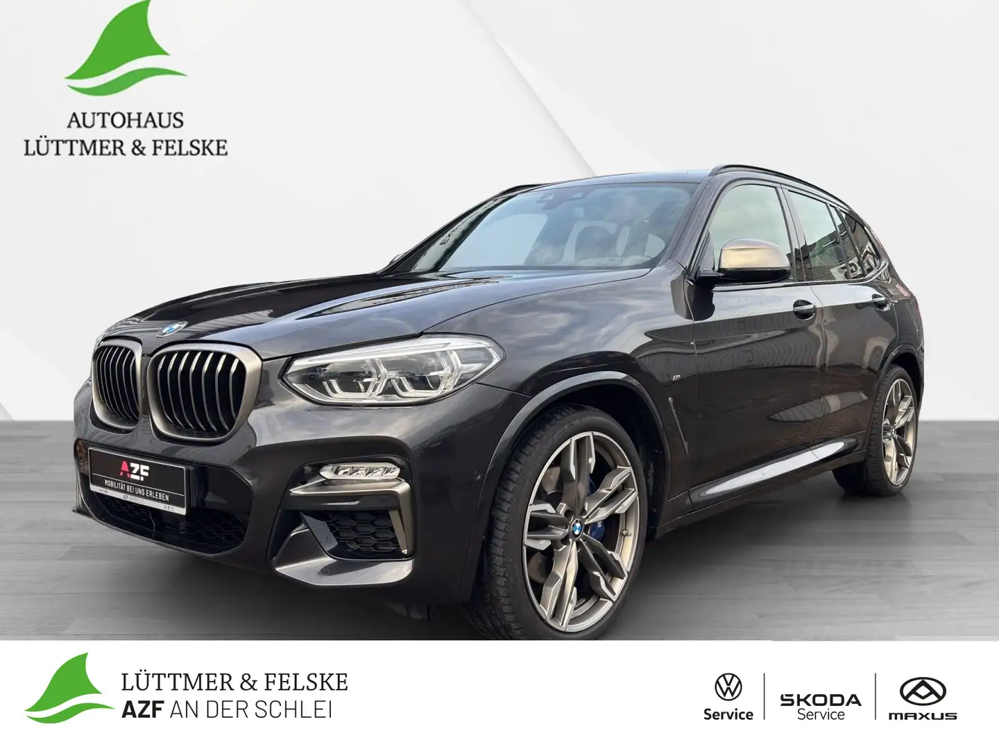 BMW X3 M40i xDrive Steptronic STANDHZG.+AHK+LED+PANO Grau - 1