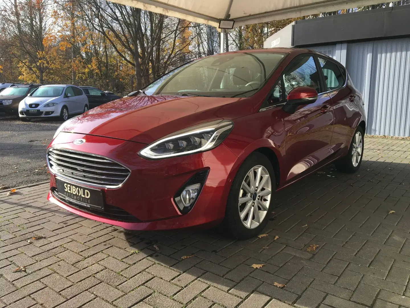 Ford Fiesta 1.0 Titanium Autom/1.Hd/19TKM/LED/Navi Rot - 1