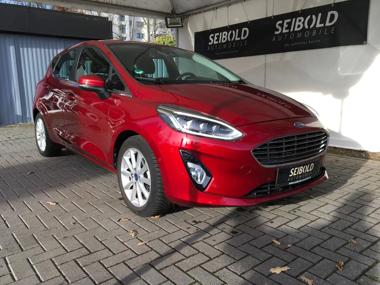 Ford Fiesta 1.0 Titanium Autom/1.Hd/19TKM/LED/Navi Rot - 2