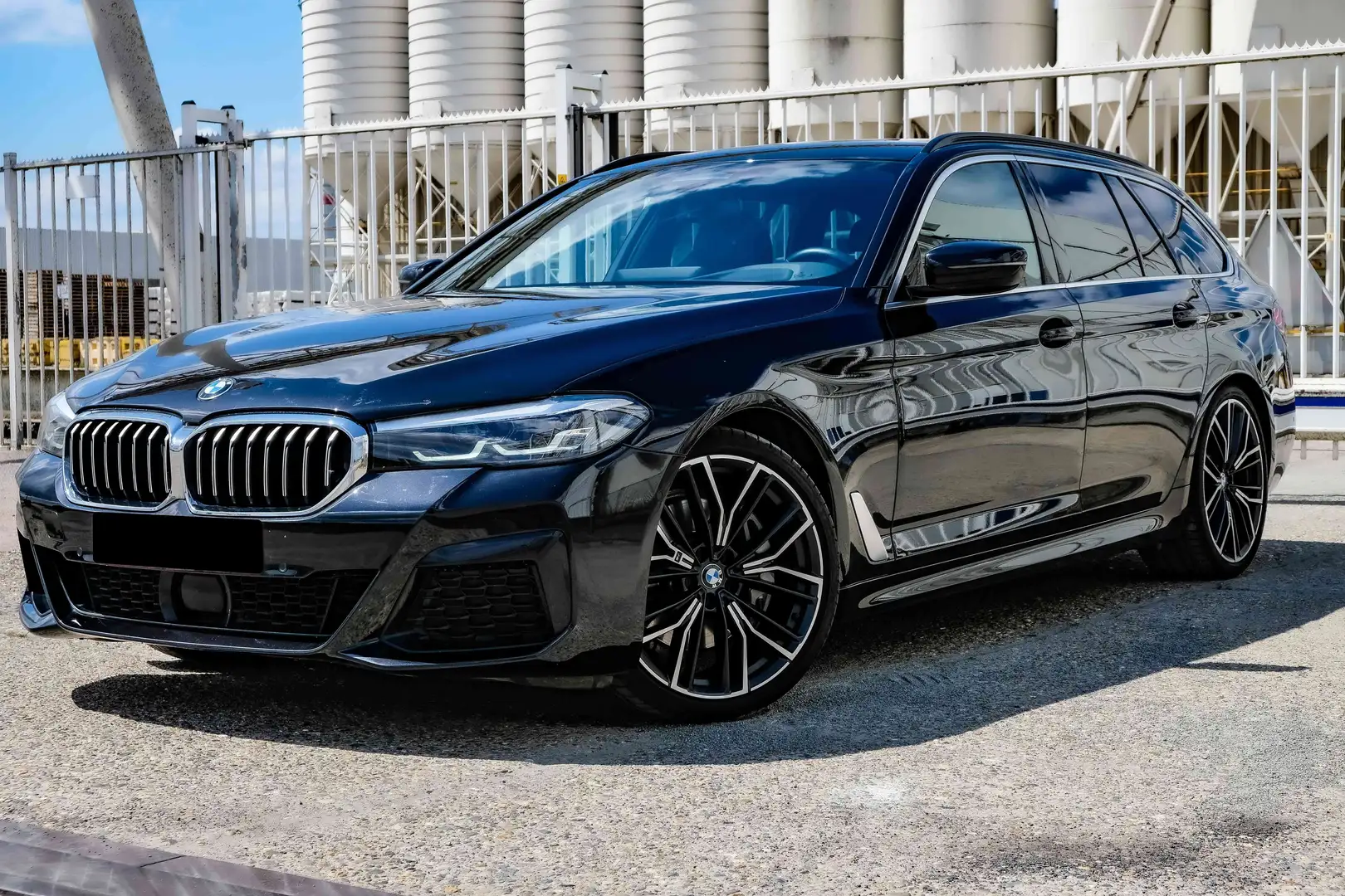 BMW 540 d xDrive Touring M Sport BTWwagen LCI Nero - 2