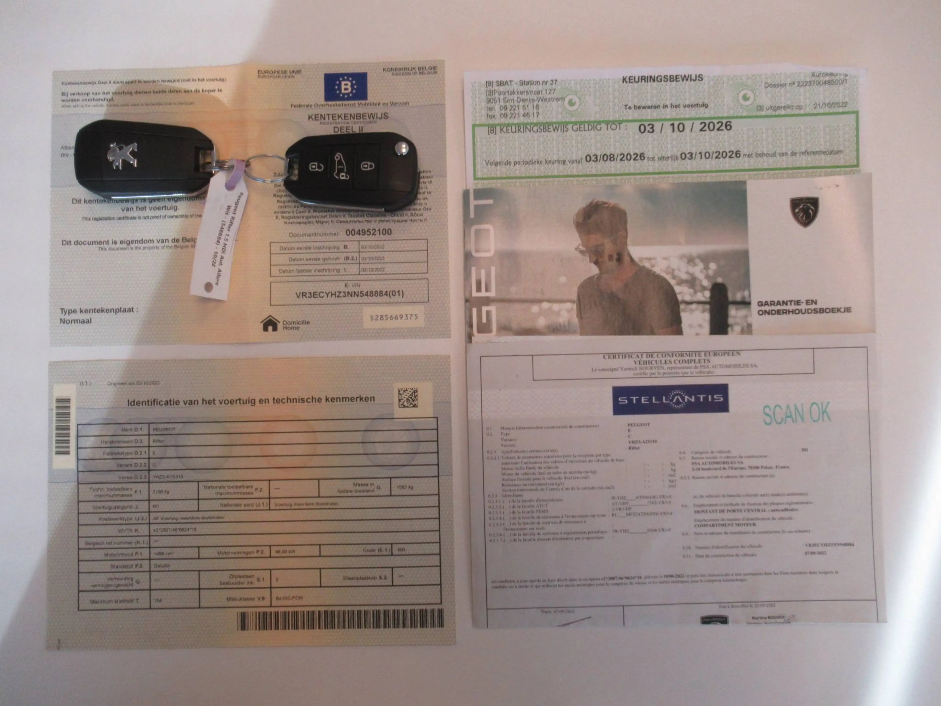 Peugeot Rifter 1.5 HDi Aut. Allure /€10.990 netto / Navi / ... — photo 13