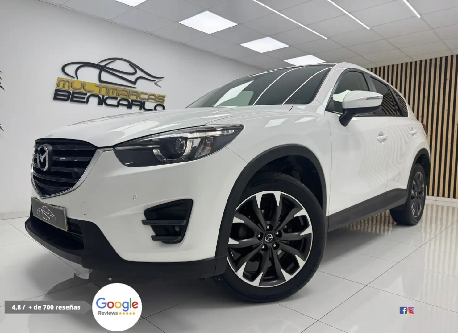 Mazda CX-5 2.2DE Style+ (Navi) 2WD 150 Blanco - 2
