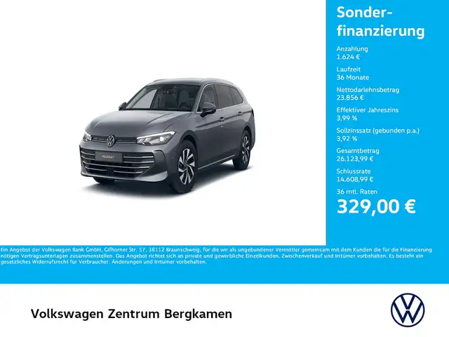 2024 Volkswagen Passat in Grey for sale