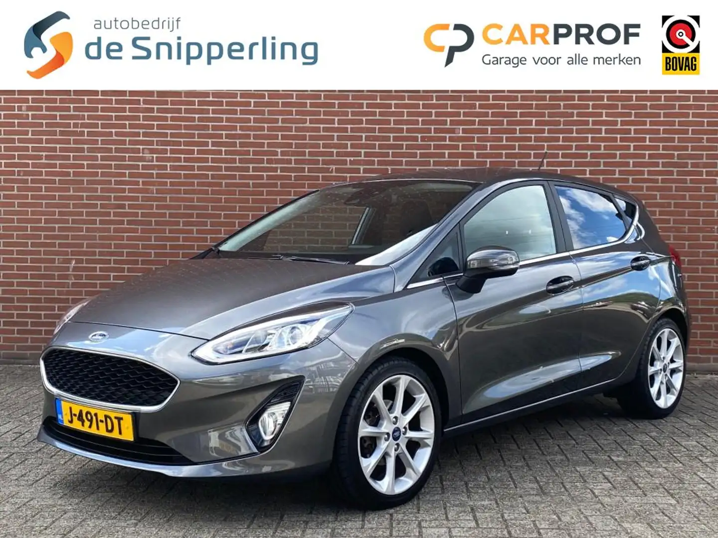 Ford Fiesta 1.0 ECOB. VIGNALE AUTOMAAT NAV CRUISE CAPRLAY B&O Gris - 1