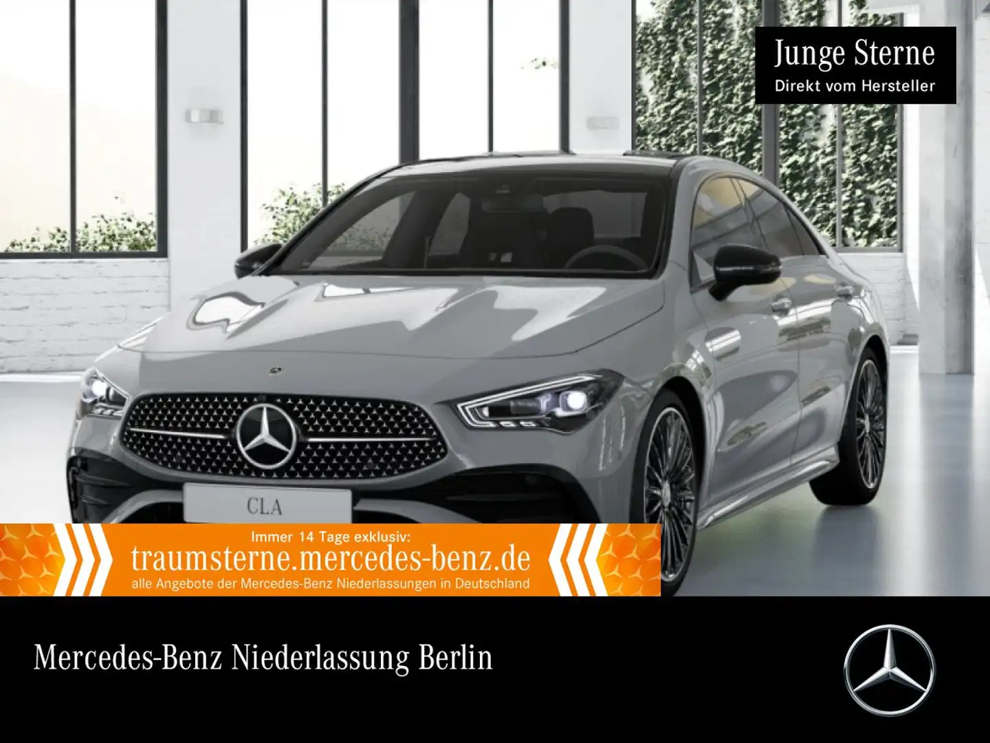 Mercedes-Benz CLA 200 AMG+NIGHT+PANO+360°+MULTIBEAM+BURMESTER Grau - 1