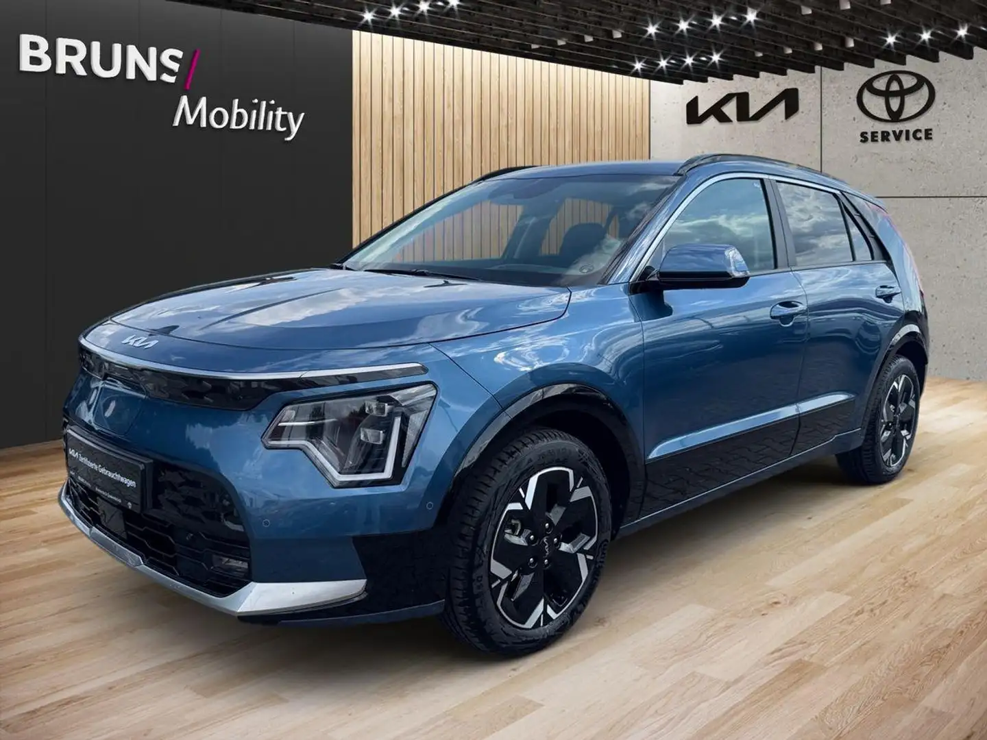 Kia e-Niro Niro EV INS WP DW TEC REX SD BLK Синій - 2