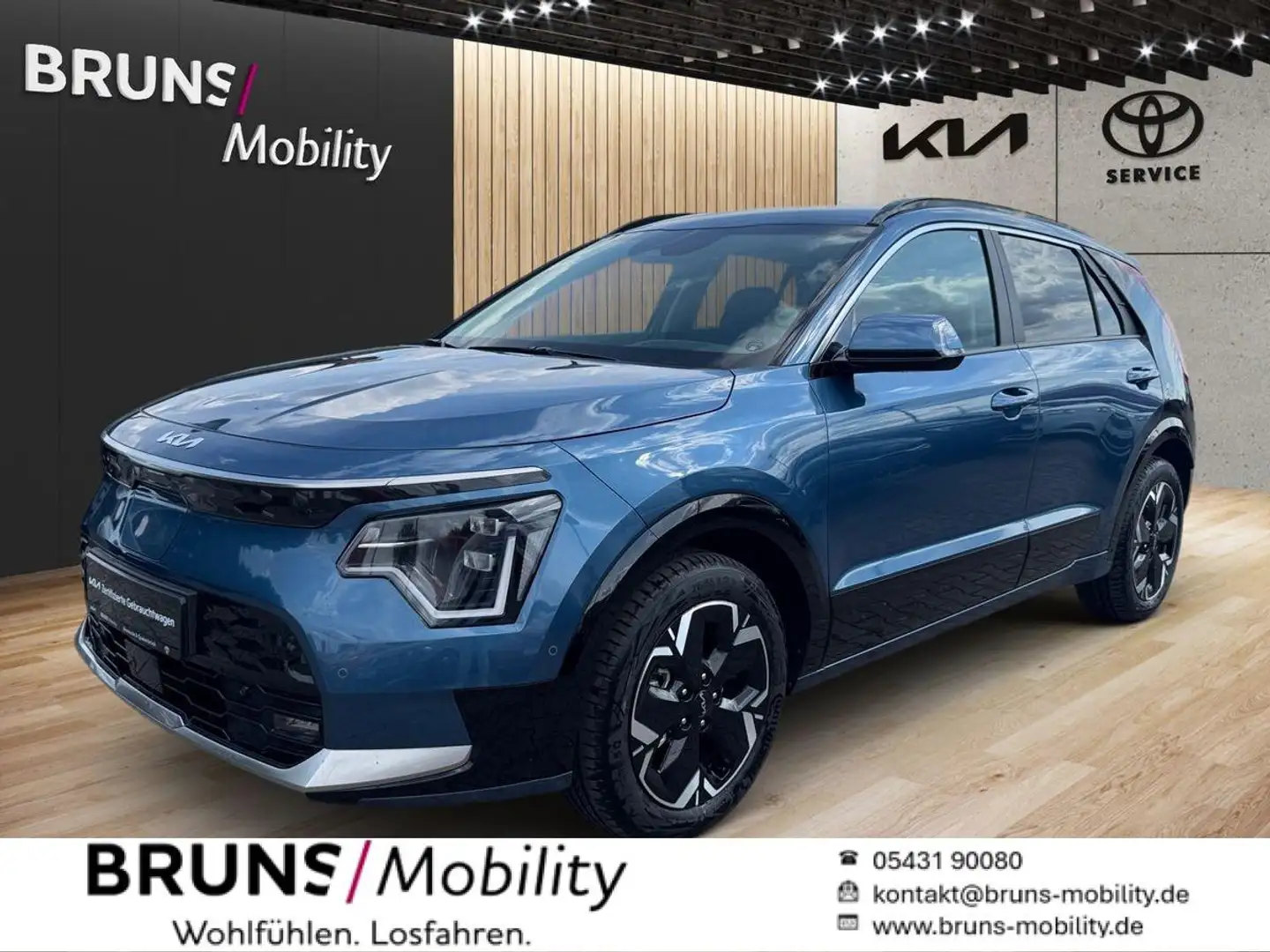 Kia e-Niro Niro EV INS WP DW TEC REX SD BLK Синій - 1