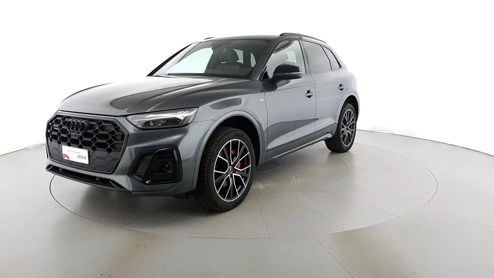 Audi Q5 40 2.0 tdi mhev 12V S line Plus quattro s-tronic Grijs - 1