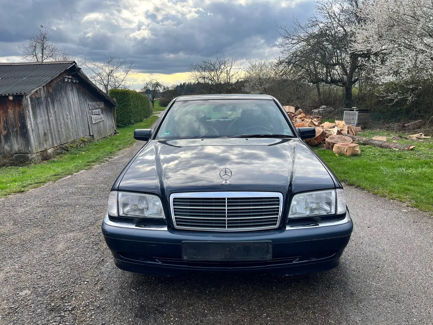 Mercedes-Benz C 220 CDI Elegance 1Vorbesitzer Automatik Синій - 2