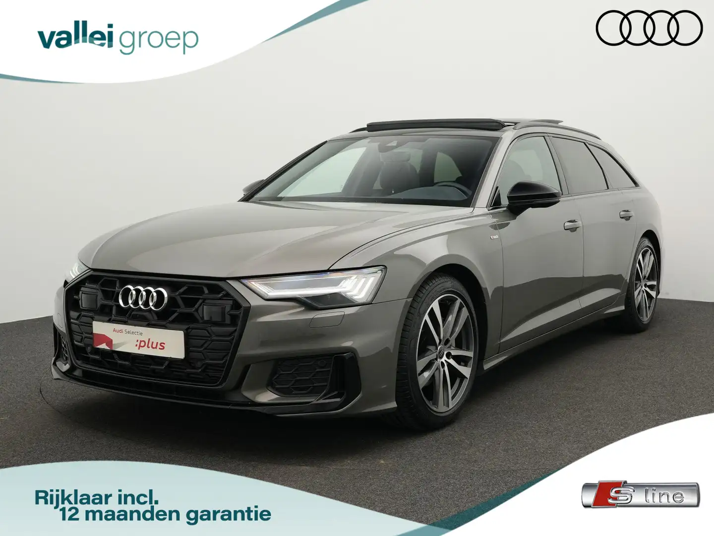 Audi A6 Avant 40 TFSI 204 pk S-tronic S edition / S-Line | Grijs - 1