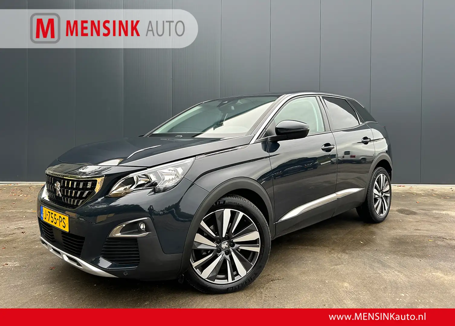 Peugeot 3008 1.2 PureTech CAMERA APPLE CARPLAY HALF LEER LED NA Gris - 1