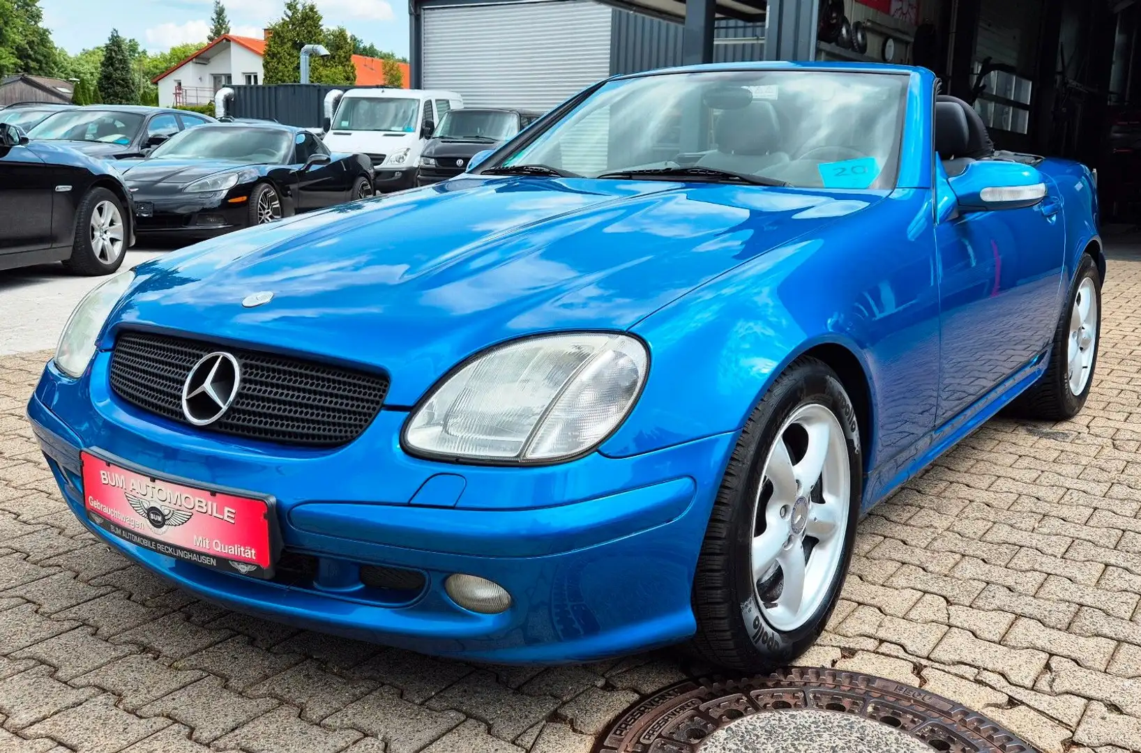 Mercedes-Benz SLK 320 V6  "Special Edition" 1-Hand Blau - 1