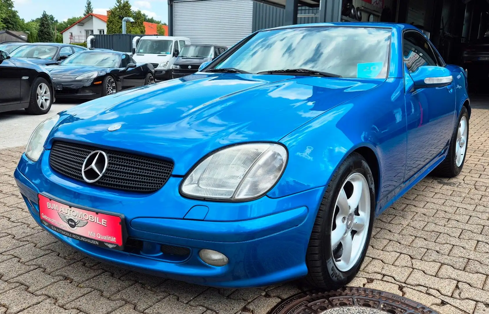 Mercedes-Benz SLK 320 V6  "Special Edition" 1-Hand Blau - 2