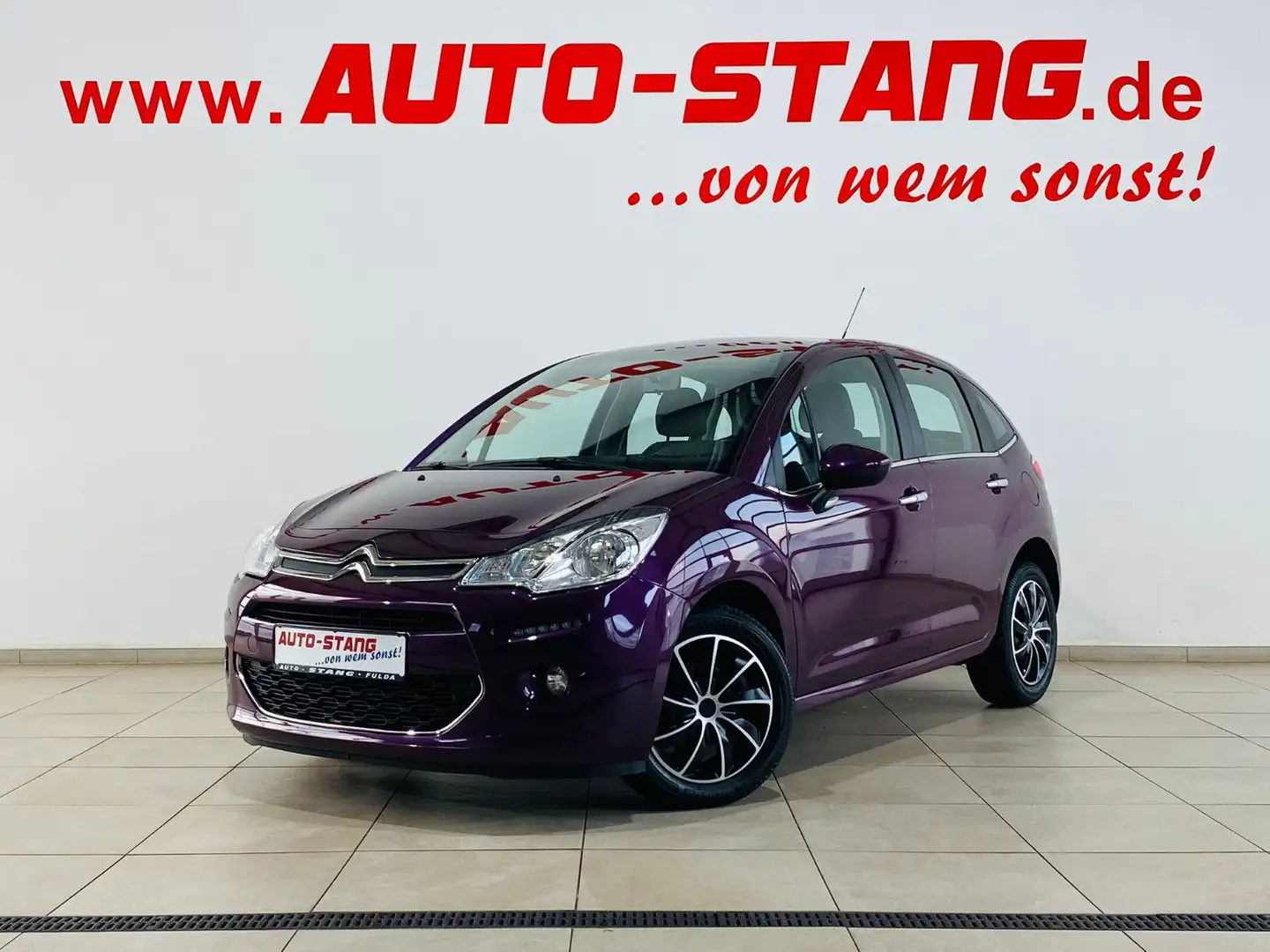 Citroen C3 Selection**2.HAND+SITZHEIZUNG+TEMPOMAT** Fioletowy - 1