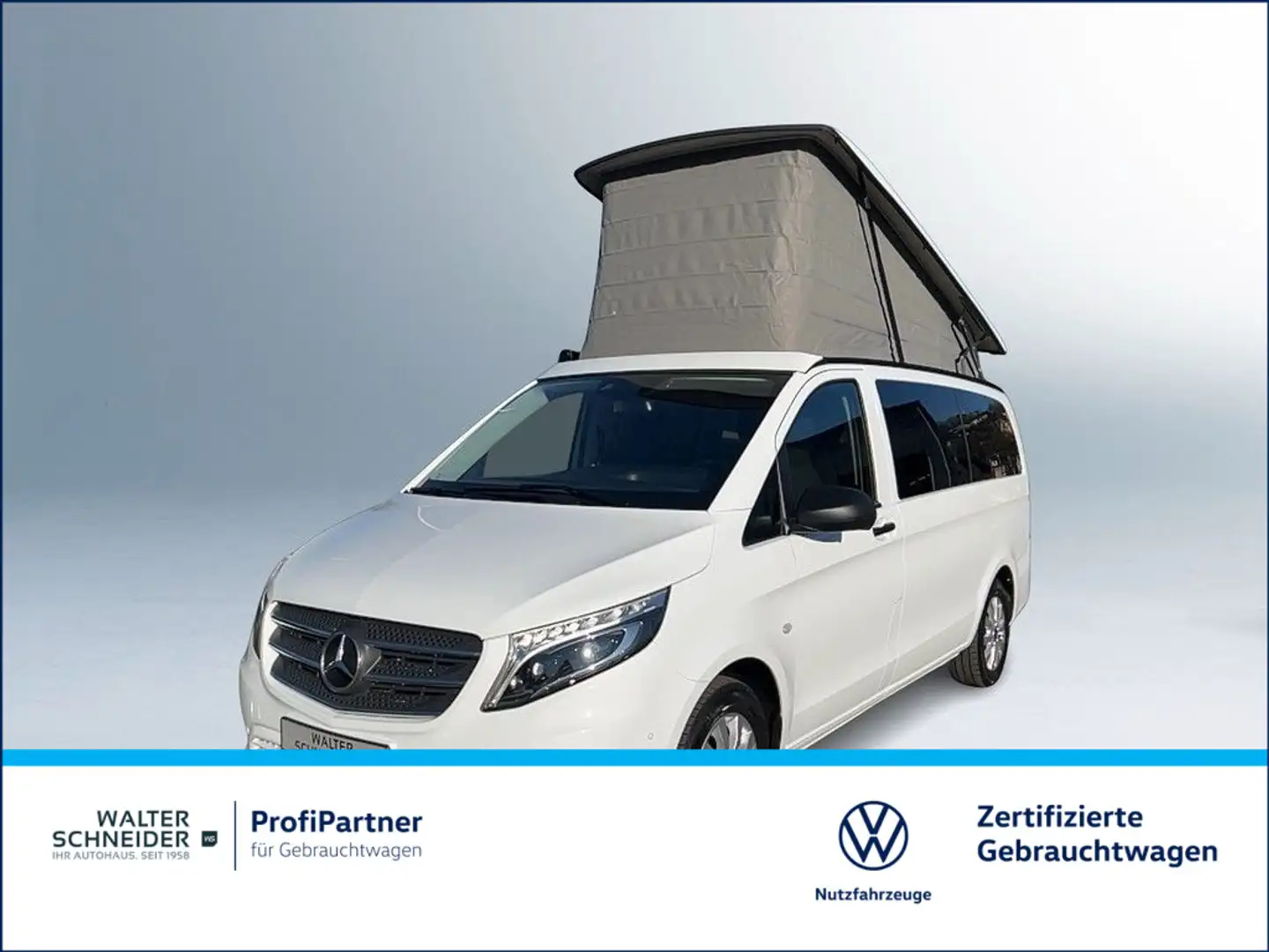 Mercedes-Benz V 220 Marco Polo EDITION AHK Navi LED 7-Sitze Wit - 1