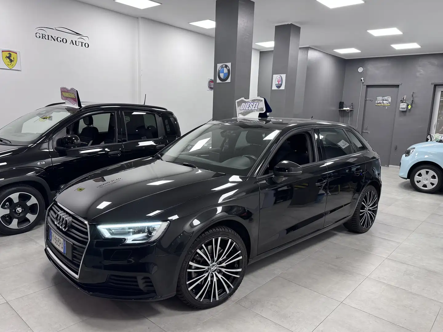 Audi A3 Sportback 35 2.0 tdi Sport 150cv s-tronic 7m Nero - 1
