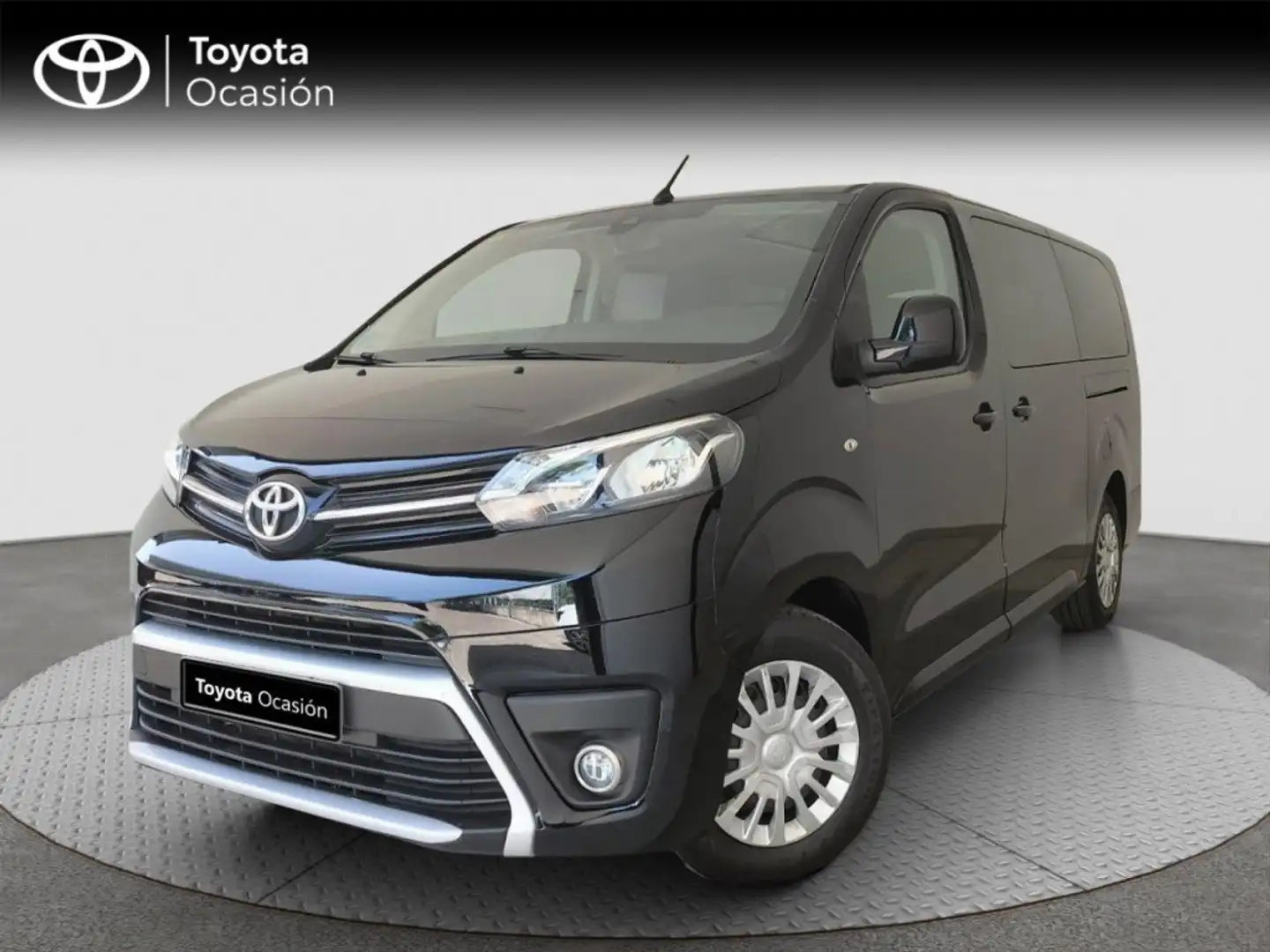 Toyota Proace 2.0D 110KW MWB SHUTTLE PACK ACTIVE 8STR 150 5P 8 P Negro - 1