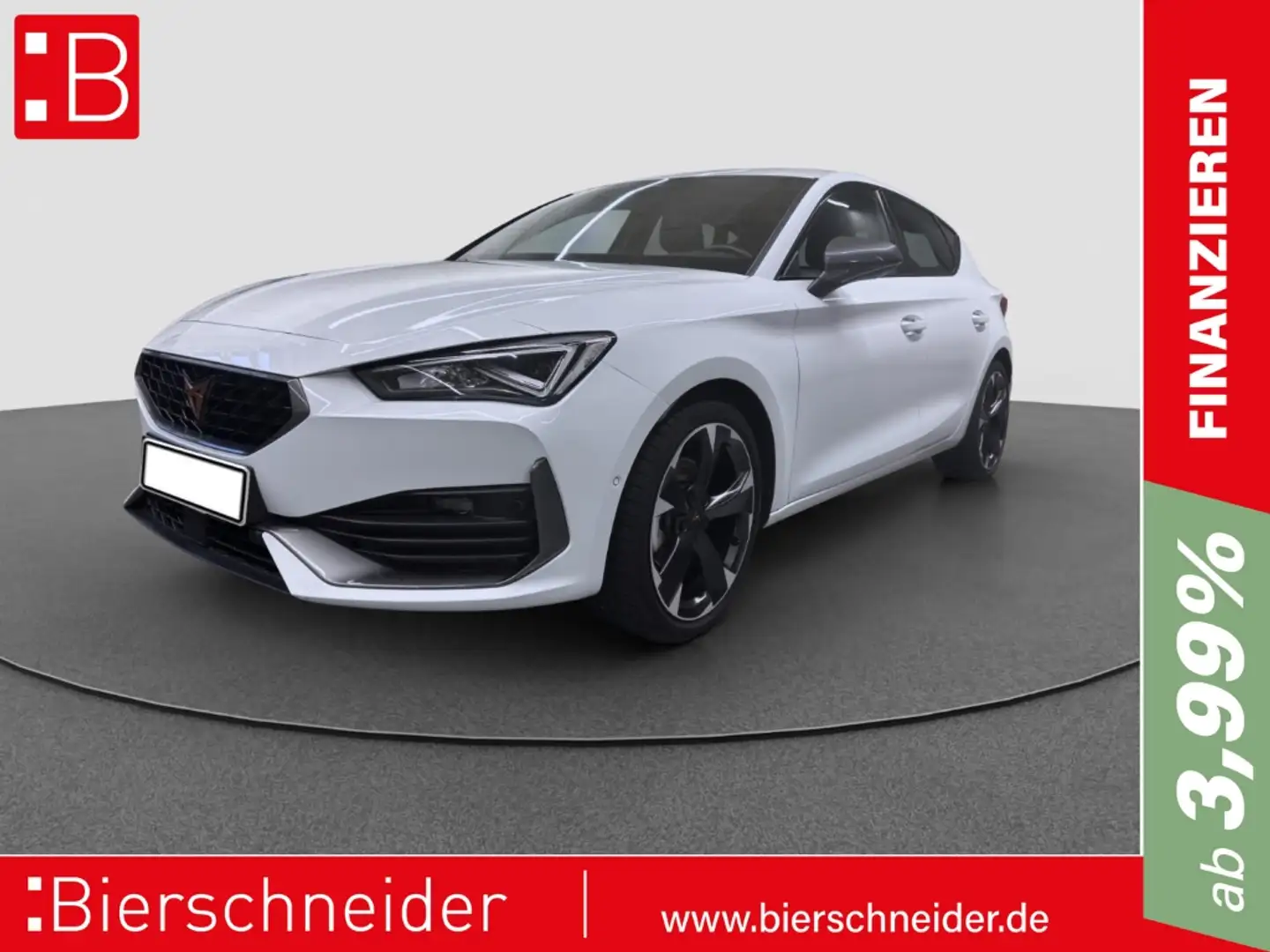 CUPRA Leon 1.5 eTSI DSG BEATS FULL LINK REAR VIEW SHZ Weiß - 1
