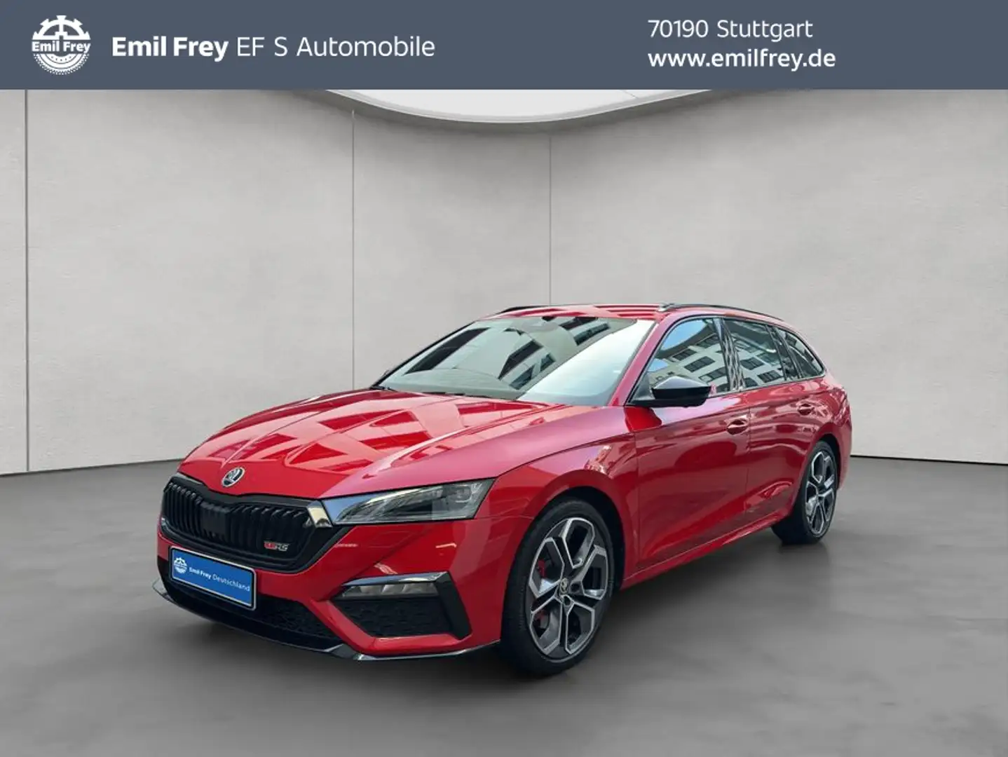 Skoda Octavia Combi RS 2.0 TSI DSG AHK Rosso - 1