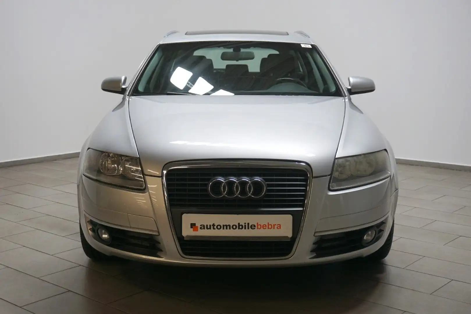 Audi A6 2.7TDI Autom ALU Glas-SD AHK Navi PDC SHZ MFL Silber - 2