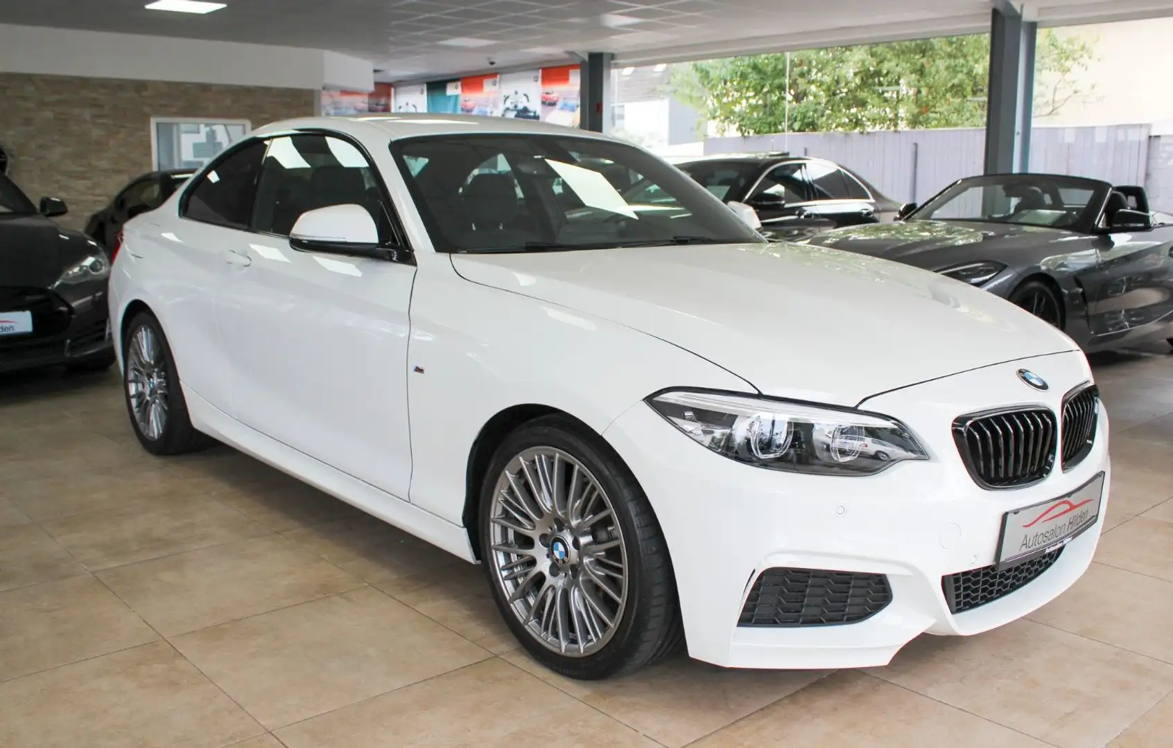 BMW 218 i Coupe M Sport CarPlay LED PDC 2.Hand Weiß - 1