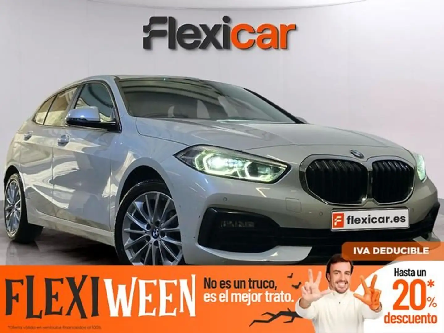 BMW 118 118i Blanc - 1