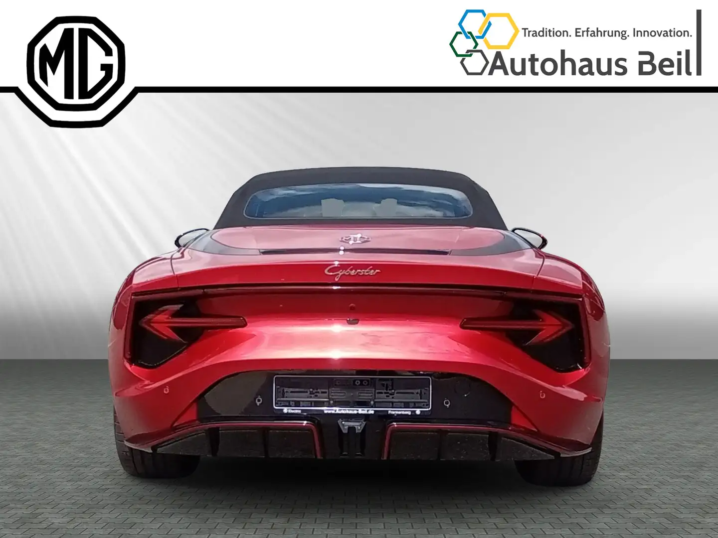 MG Cyberster Elektromotor 250 kW 77 kWh Single Motor Rot - 2