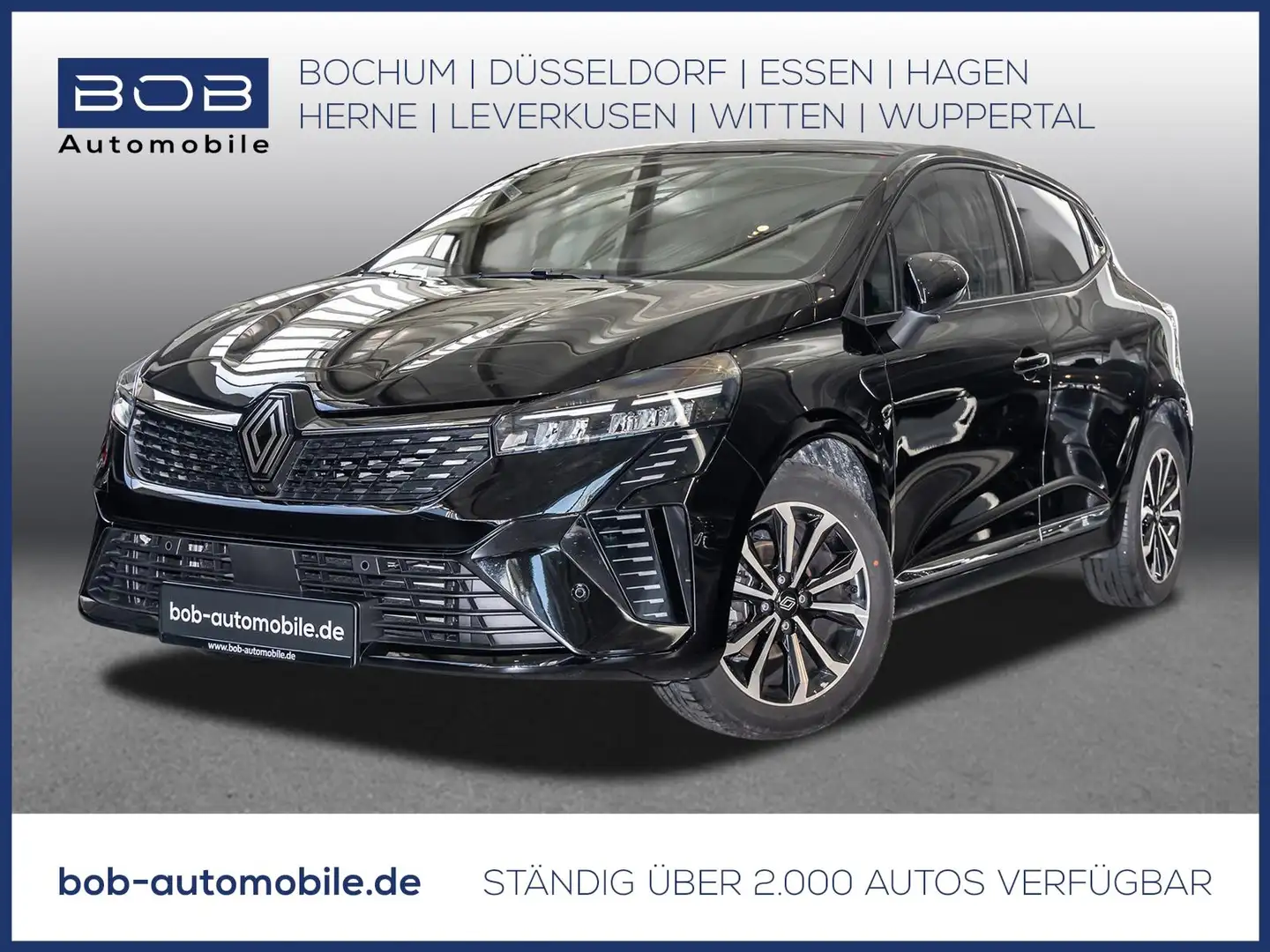 Renault Clio Techno TCe 90 NAVI LED 360° GRA ALU KAMERA Schwarz - 1