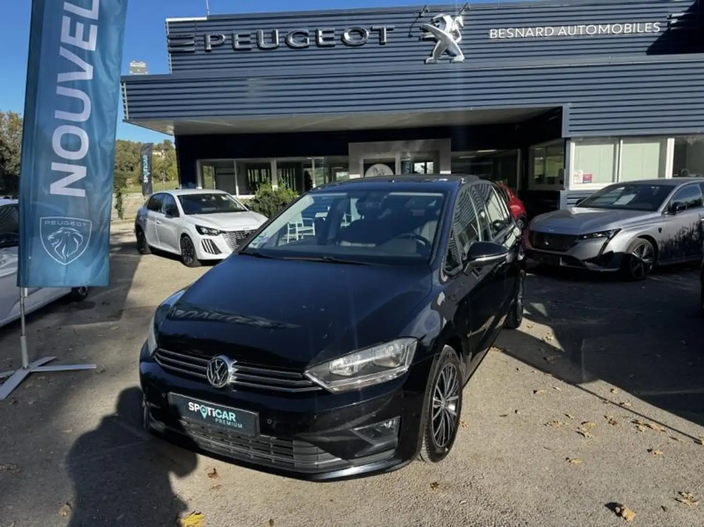 Volkswagen Golf Sportsvan 1.4 TSI 125ch BlueMotion Technology Confortline Business DSG7 Blanc - 1