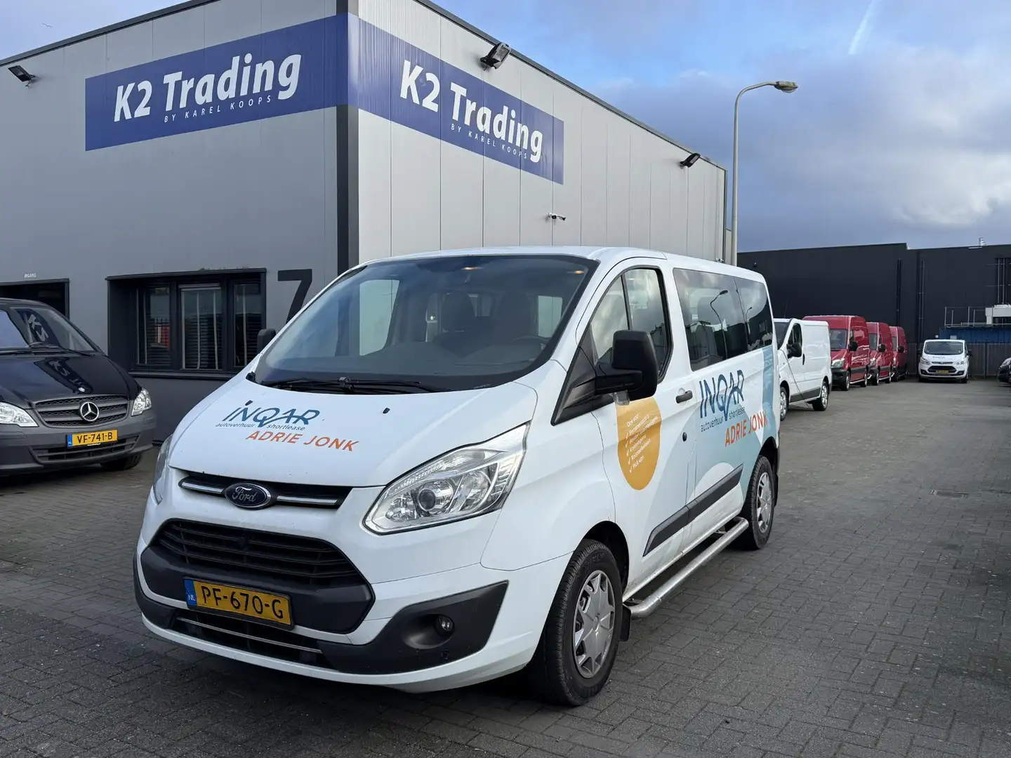 Ford Transit Custom 310 2.0 TDCI L1H1 Trend EURO-6 PRIJS IS EX BPM Wit - 1