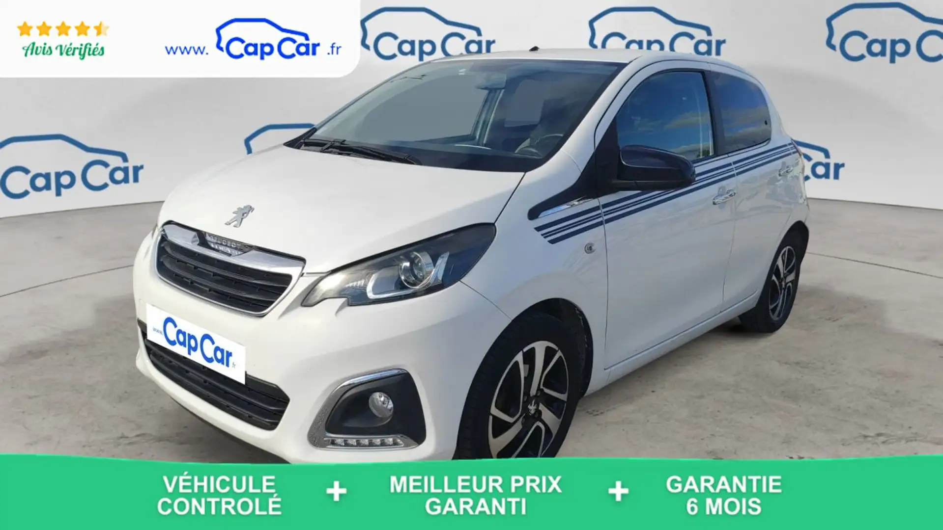 Peugeot 108 1.2 82 Collection Blanc - 1