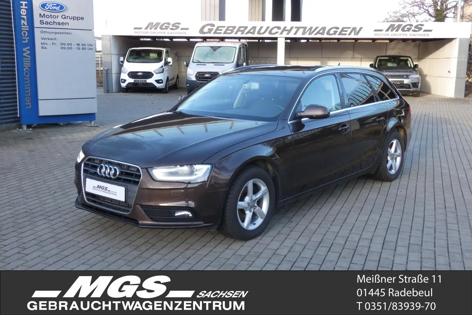 Audi A4 Avant 1.8 TFSI Quattro 'Ambiente" #XENON #PANO Braun - 1