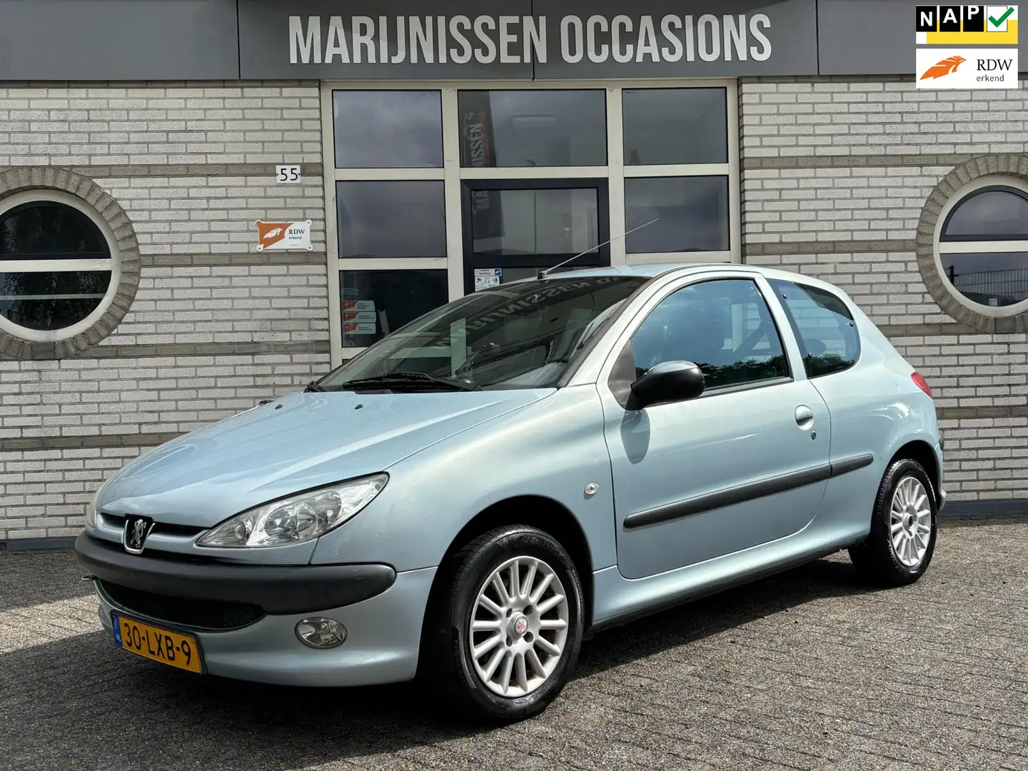Peugeot 206 1.4 Pop' Art |Automaat| Bleu - 1