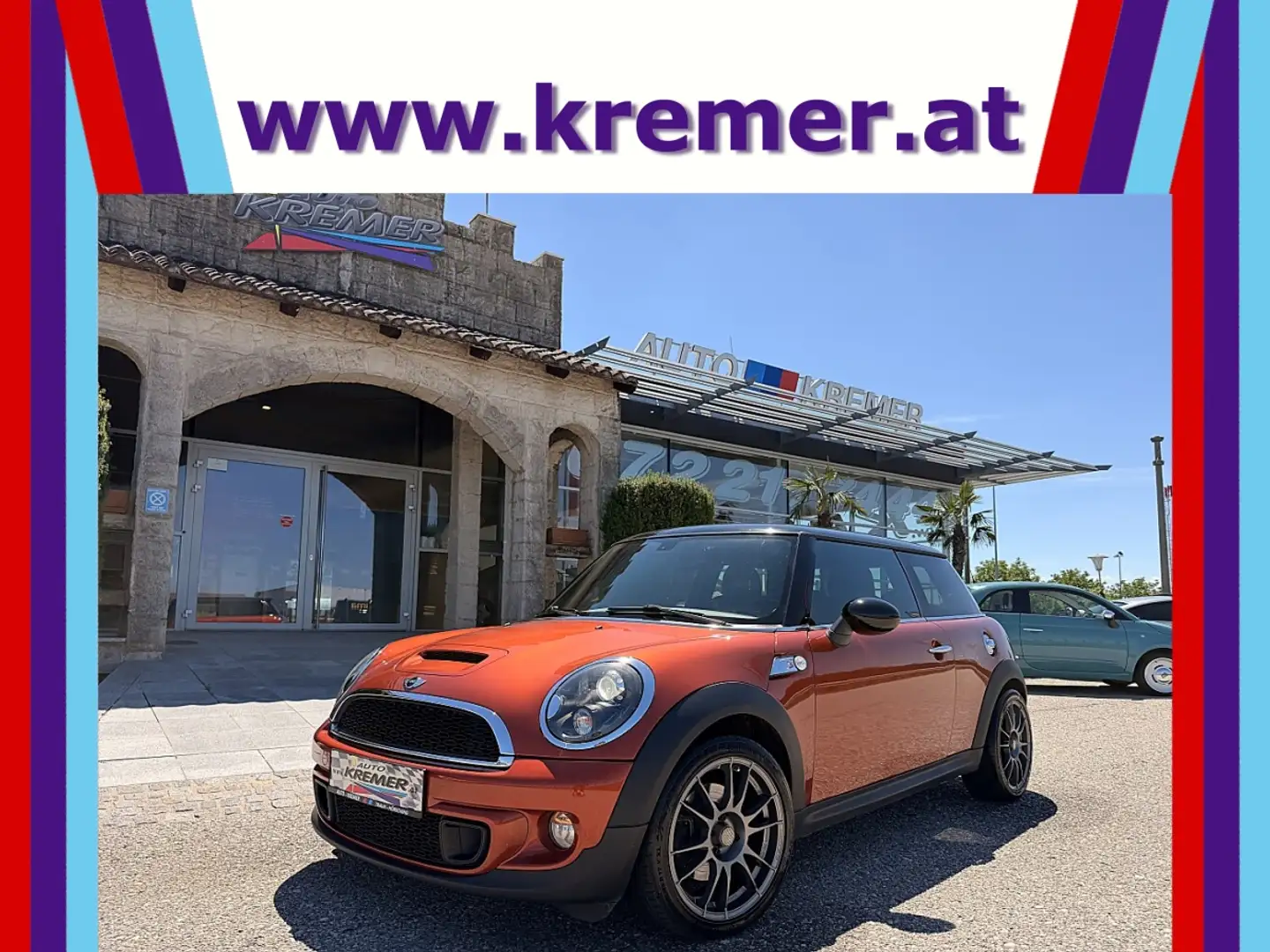 MINI John Cooper Works MINI COOPER S 1,6 JOHN COOPER/RECARO/OZ-RACING/... Orange - 1