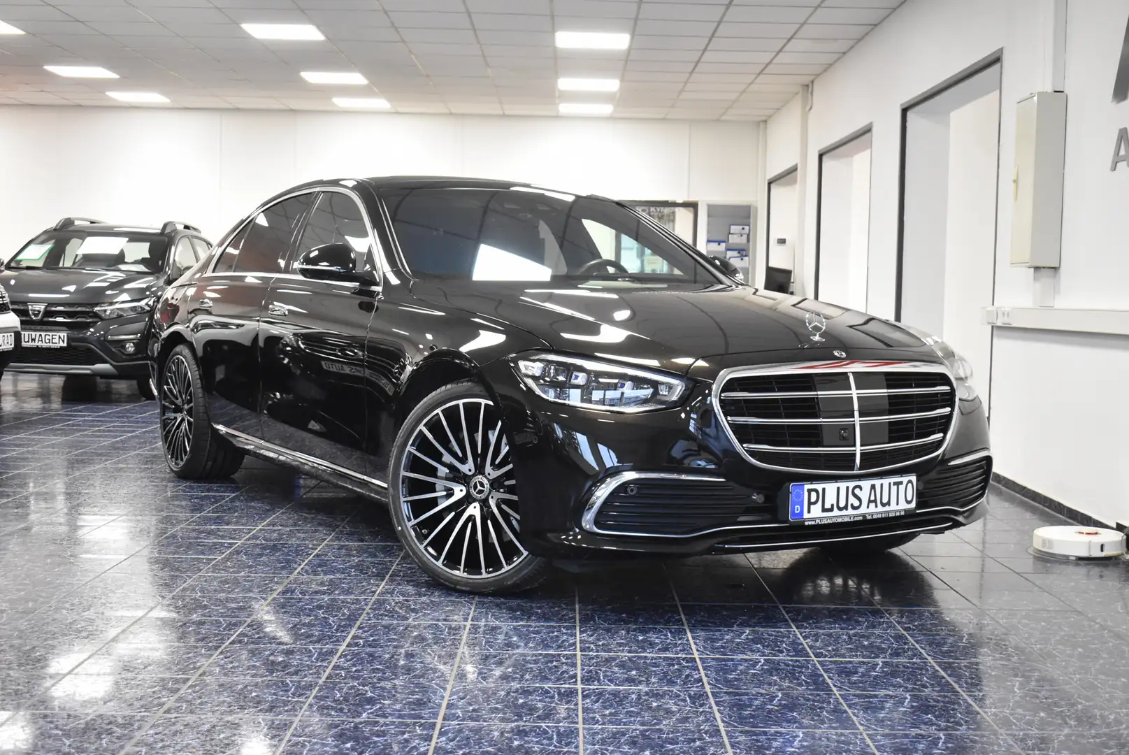 Mercedes-Benz S 400 d 4Matic Lang Led Panor Head-Up AMG-Alu21 Schwarz - 1