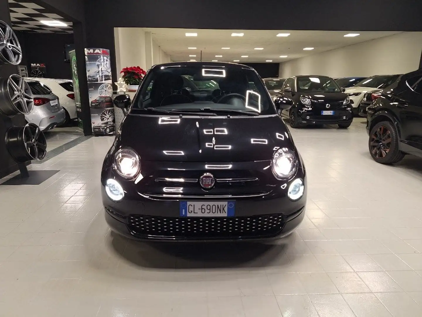 Fiat 500 1.2 Lounge Nero - 1