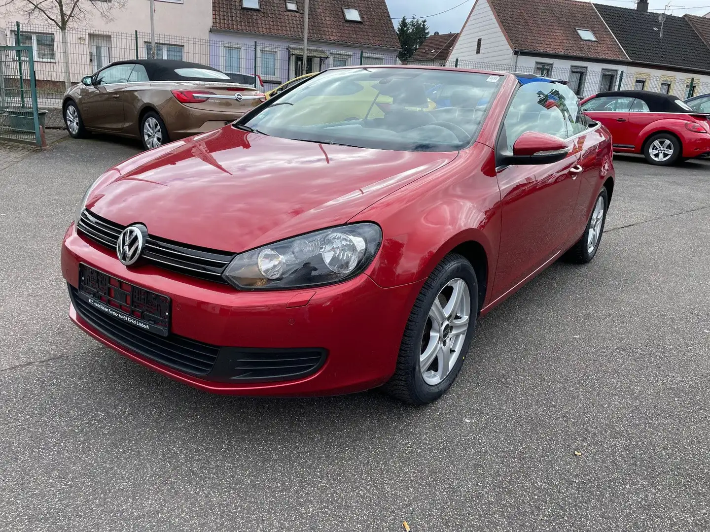 Volkswagen Golf VI Cabriolet Basis BMT Rot - 1