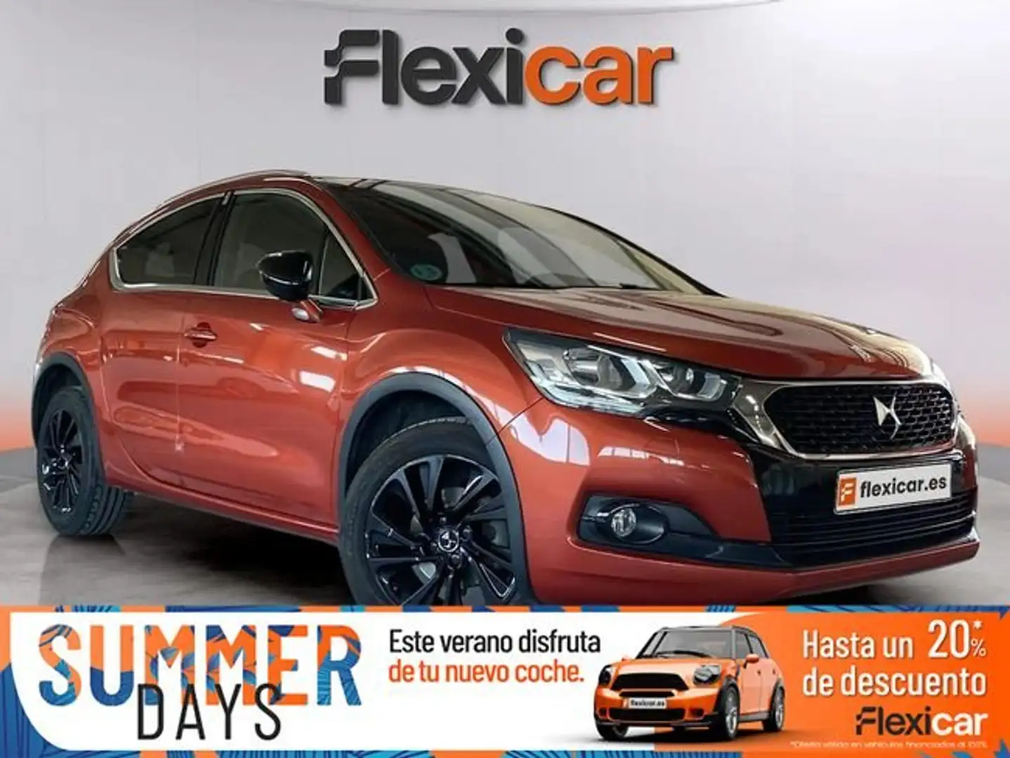 DS Automobiles DS 4 1.2+PureTech+130cv+S%26S+Desire Naranja - 1