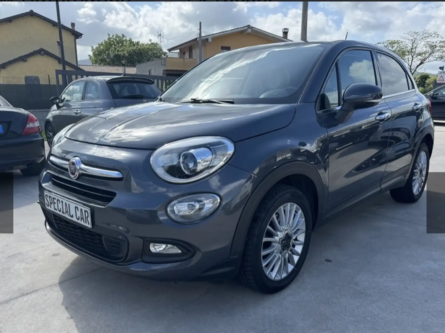 Fiat 500X 1.6 mjt Lounge 4x2 120cv my17 italiana perfetta Grigio - 2