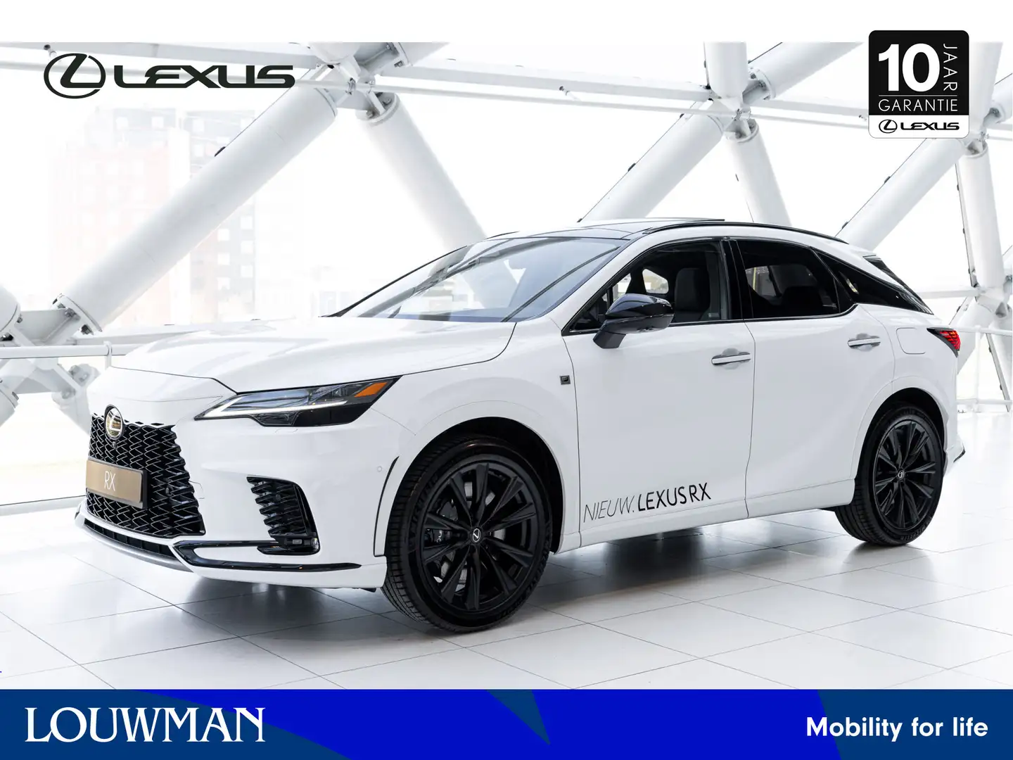 Lexus RX 500h Turbo Hybrid F Sport Line | Carplay | Open Panoram Weiß - 1
